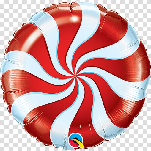 Candy cane The Balloon Mylar balloon, balloon transparent background PNG clipart