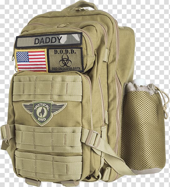 Diaper Bags Tactical Dad Father, bag transparent background PNG clipart