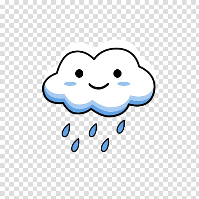 white cloud , Rain Cloud , Clouds and raindrops transparent background PNG clipart