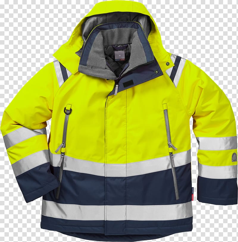 Hoodie High-visibility clothing Jacket Personal protective equipment, vis identification system transparent background PNG clipart