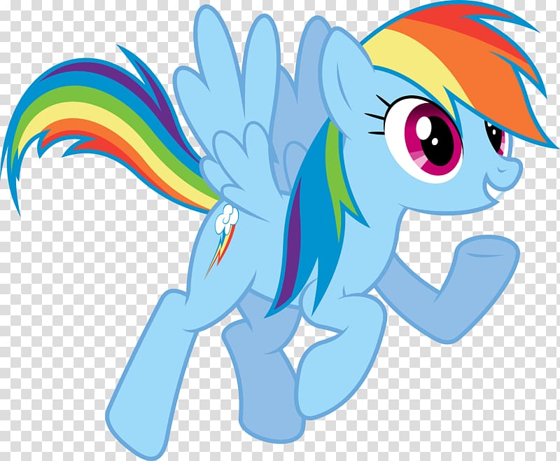 Pony Rainbow Dash Pinkie Pie , enthusiastic transparent background PNG clipart