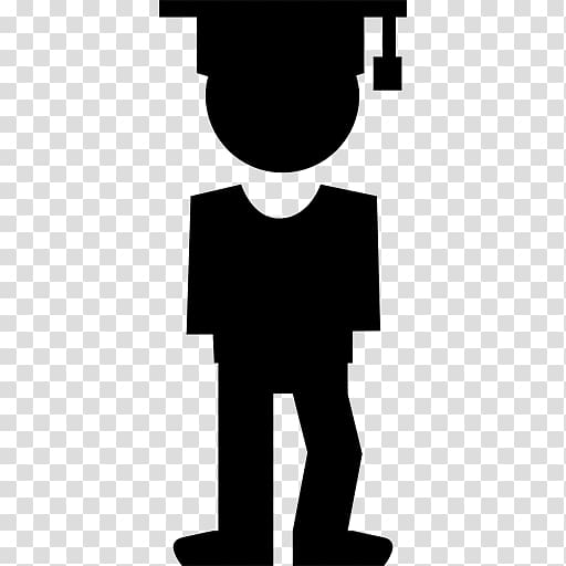 Graduation ceremony Student Computer Icons Education Diploma, a college student wearing a bachelor\'s gown transparent background PNG clipart