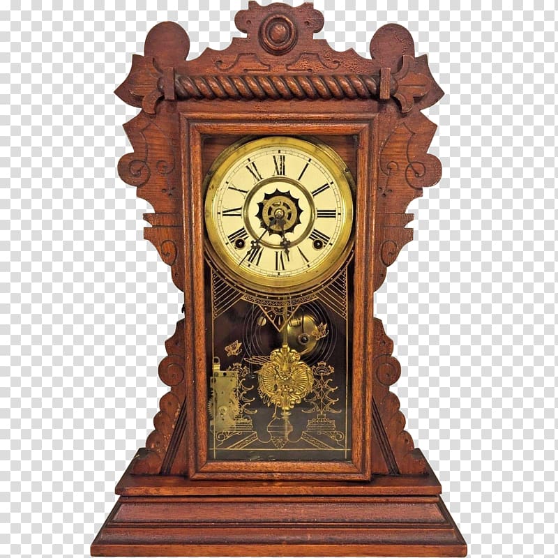 Floor & Grandfather Clocks Mantel clock Antique Alarm Clocks, clock transparent background PNG clipart