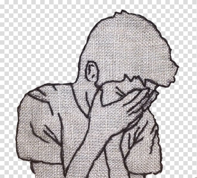 The Crying Boy Drawing Aesthetics, design transparent background PNG clipart