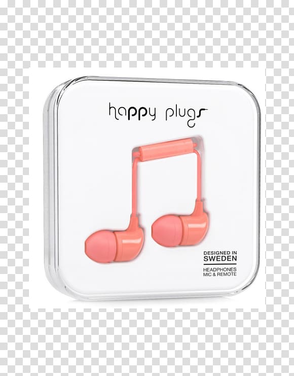 Microphone Headphones Happy Plugs In-Ear Écouteur Happy Plugs Earbud, microphone transparent background PNG clipart