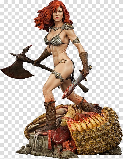 Red Sonja, She Devil with a Sword Comics Comic book YouTube, others transparent background PNG clipart