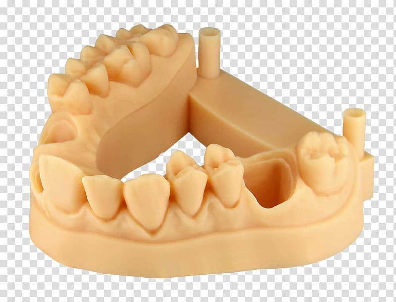 Tooth 3D printing EnvisionTEC Crown Fabrication additive, impression 3D., crown transparent background PNG clipart