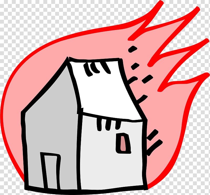 Burning House , Burnt House transparent background PNG clipart