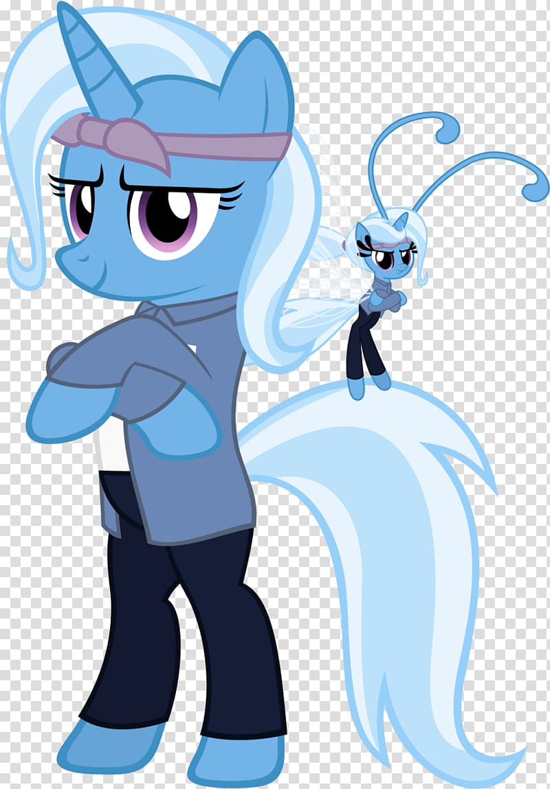 Pony Rarity Dr. Evil Mini-Me Austin Powers, blue pony transparent background PNG clipart