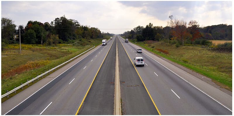 Ontario Highway 401 Road Lane Controlled-access highway, road transparent background PNG clipart