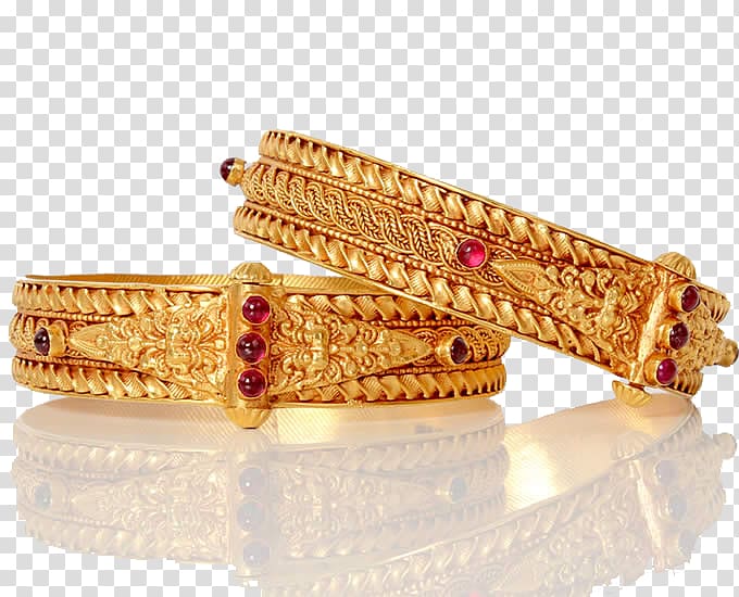 two gold-colored bangles, Jewellery , Jewellery transparent background PNG clipart
