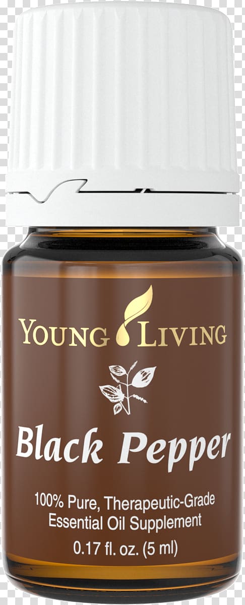 Black pepper Product Liquid Essential oil Young Living, black five promotions transparent background PNG clipart