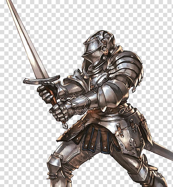 Knight Sword Personnage de jeu vidxe9o Body armor, The helmet sword game characters transparent background PNG clipart