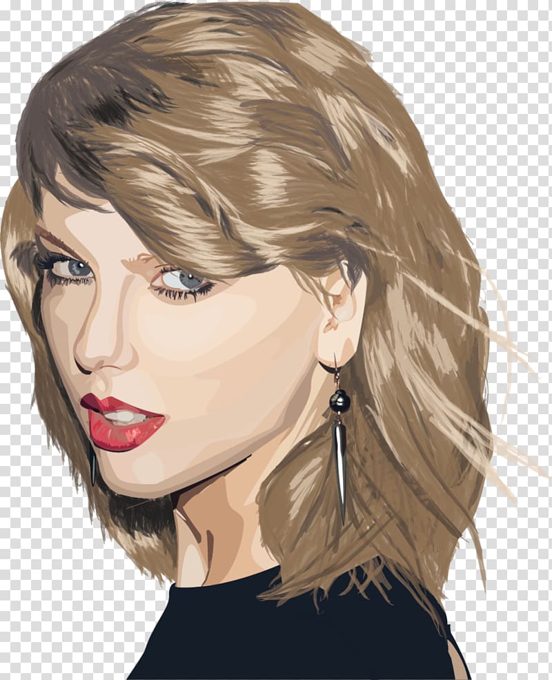 Taylor Swift Portrait Pop art Digital art, taylor swift transparent background PNG clipart