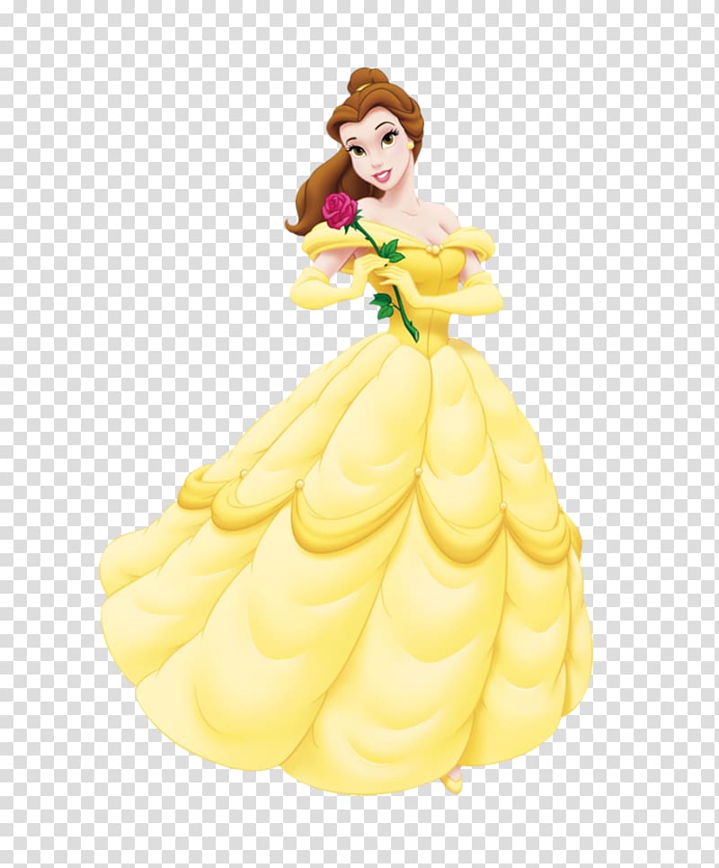 Belle Princess Aurora Princess Jasmine Ariel Cinderella, beauty and the beast transparent background PNG clipart
