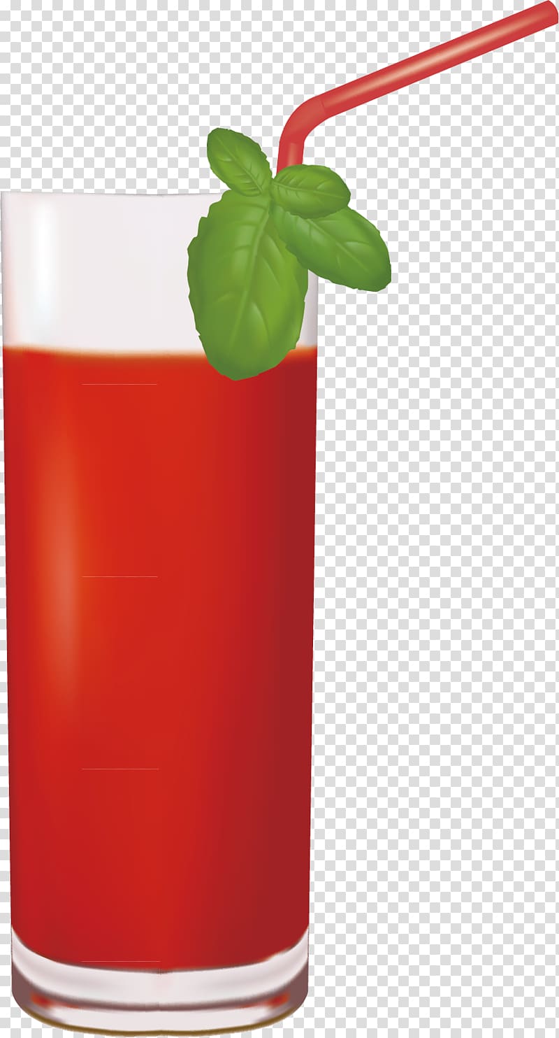 Bloody Mary Cocktail Mojito Tequila Sunrise Screwdriver, Fruit juice material transparent background PNG clipart