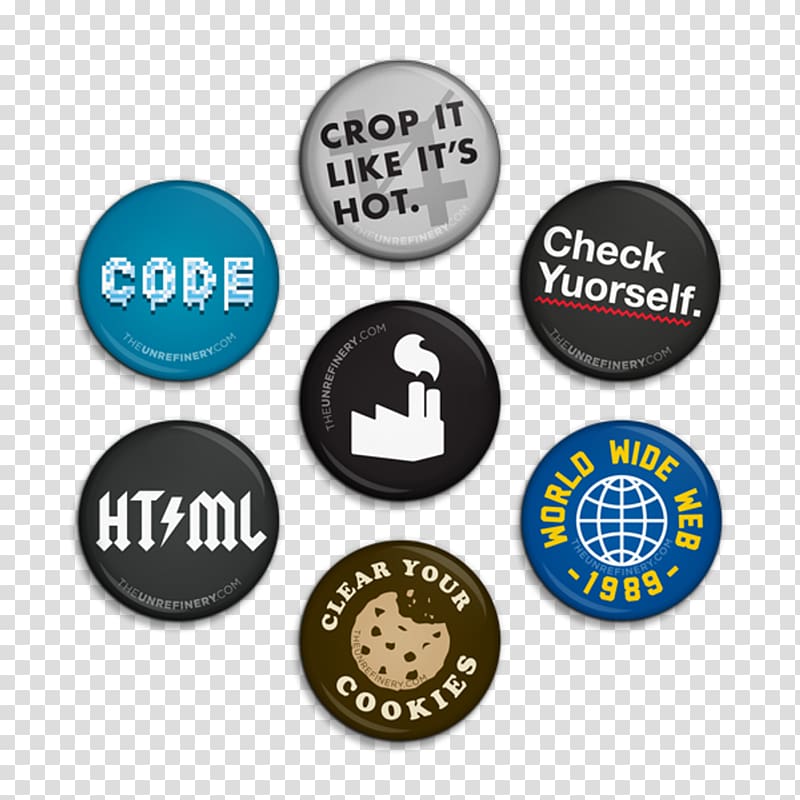 Pin Badges Button Logo, Button transparent background PNG clipart
