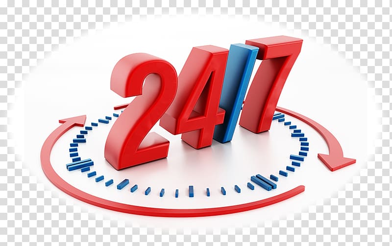 24hr service with clock scale logo 3d style vector PNG - Similar PNG