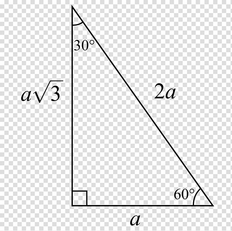 Special right triangle Hypotenuse Right angle, Angle transparent background PNG clipart