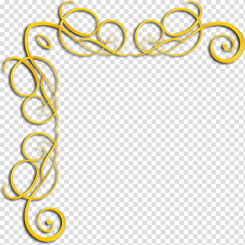 Gold LiveInternet Body Jewellery Diary, corners transparent background PNG clipart