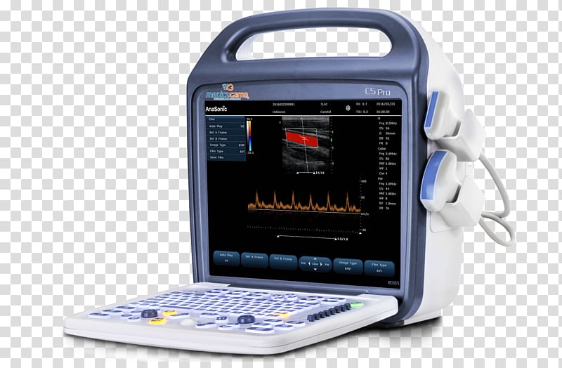 Medical Equipment Doppler ultrasonography Ultrasound Doppler echocardiography, Agama transparent background PNG clipart