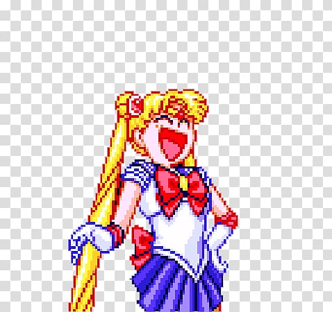 sailor moon transparent pixel