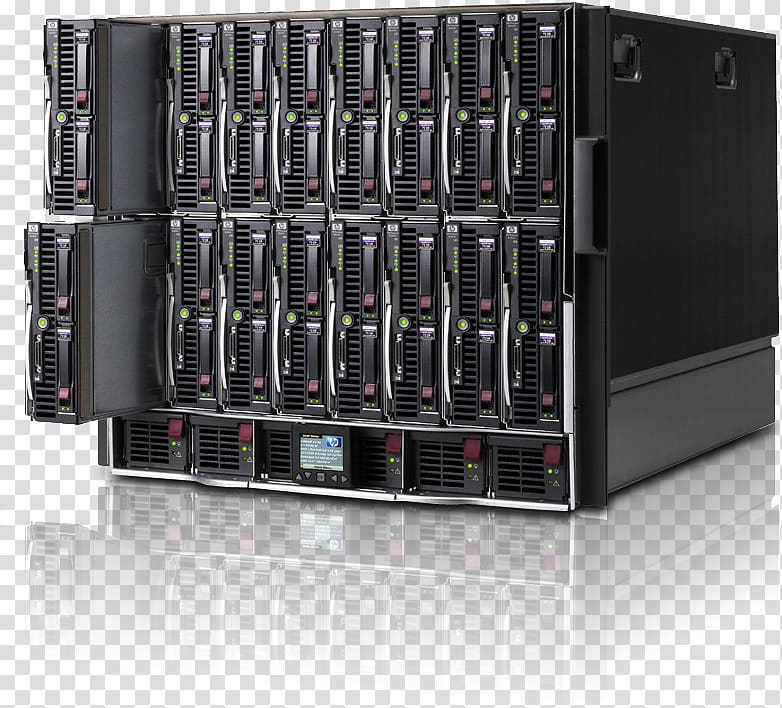 Hewlett-Packard HP BladeSystem ProLiant Blade server Computer Servers, hewlett-packard transparent background PNG clipart