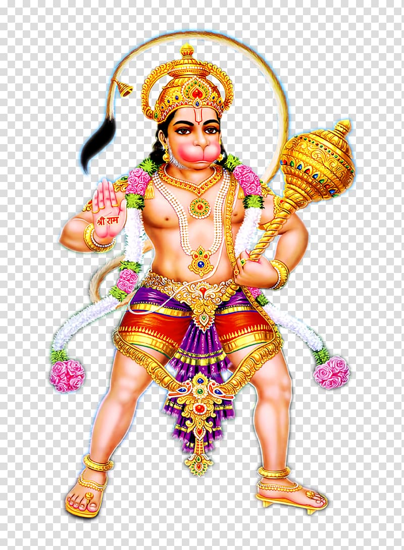 Hanuman illustration, Hanuman Rama, Hanuman transparent background PNG clipart