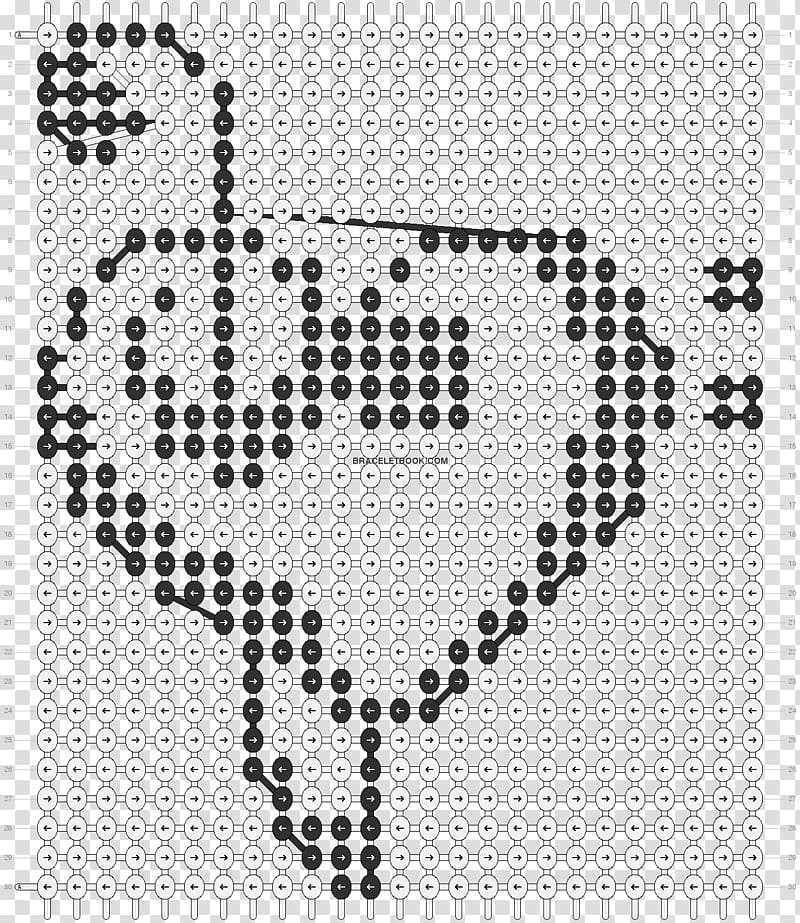 Cross-stitch Pattern Needlework Visual arts, friendship bracelets pattern transparent background PNG clipart