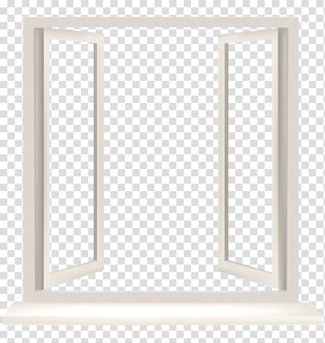 Window Chambranle Frames Wall, white frame transparent background PNG clipart