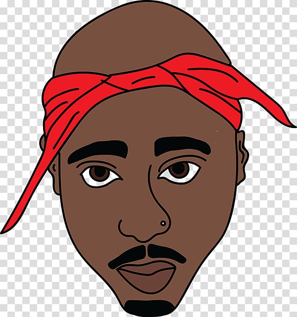 Tupac Shakur Biggie & Tupac Cartoon, 2pac transparent background PNG