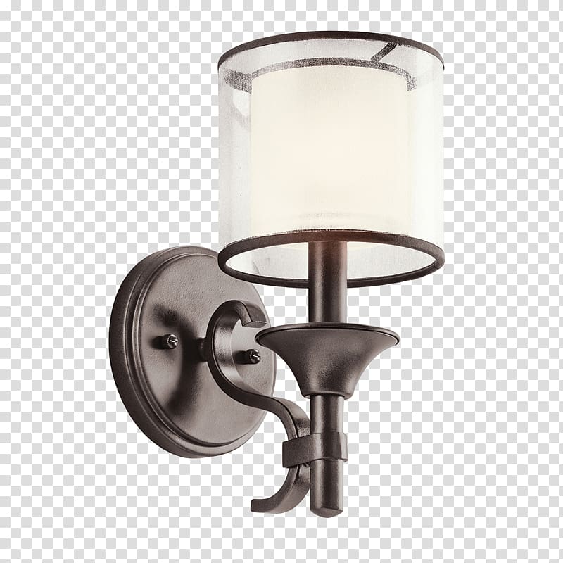 Lighting Sconce Kichler Wall, Wall Sconce transparent background PNG clipart