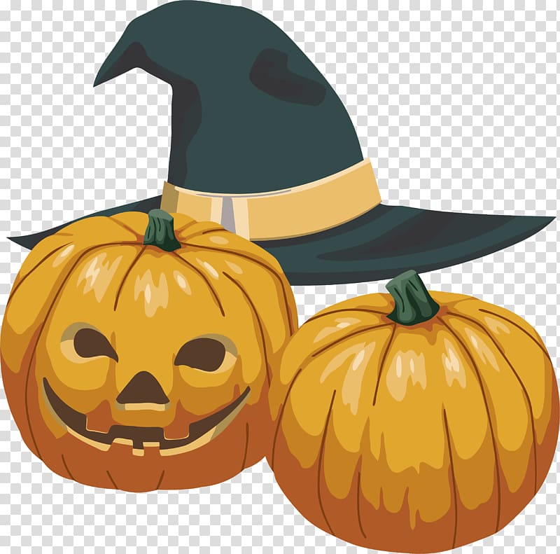 Jack-o'-lantern Halloween Pumpkin Cucurbita maxima, Halloween transparent background PNG clipart