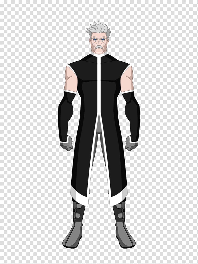 Costume Male Character Fiction Black M, Overlord transparent background PNG clipart