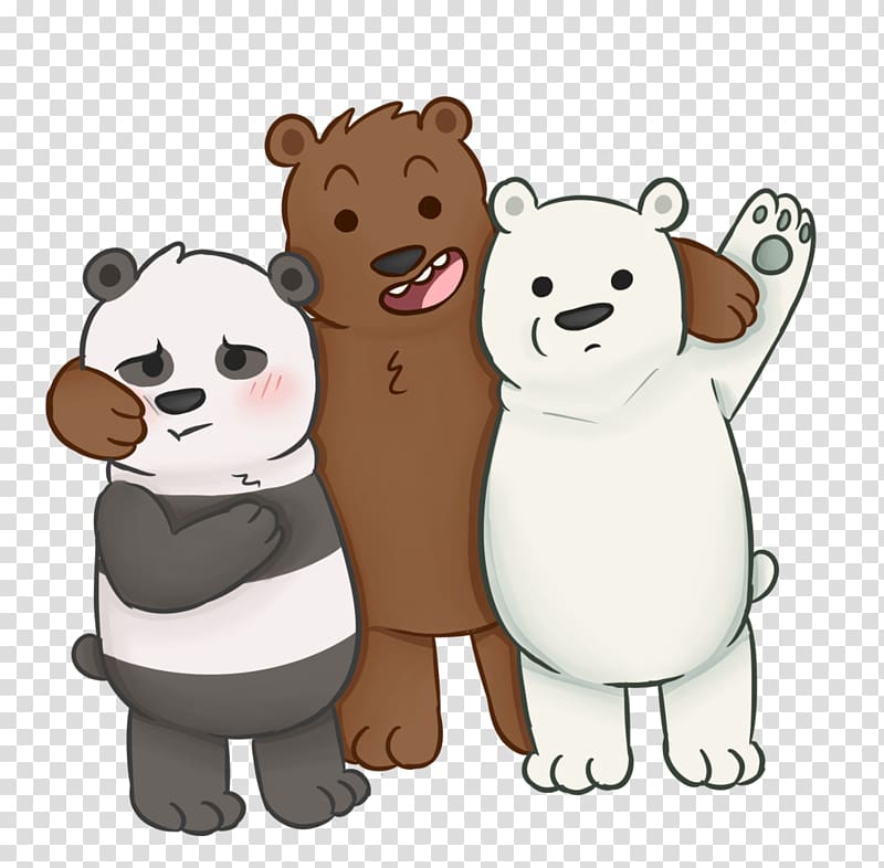 Polar bear Giant panda Grizzly bear, bears transparent background PNG clipart