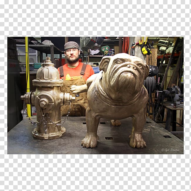 Shar Pei Lost-wax casting Sculpture Statue, others transparent background PNG clipart