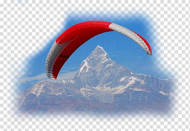 Sarankot Phewa Lake Machapuchare Pokhara Valley Paragliding, Travel transparent background PNG clipart