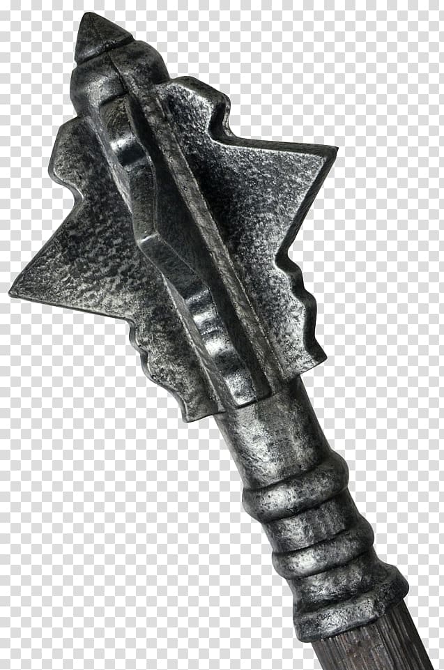 Gagosian Gallery Mace Weapon Live action role-playing game Axe, weapon transparent background PNG clipart