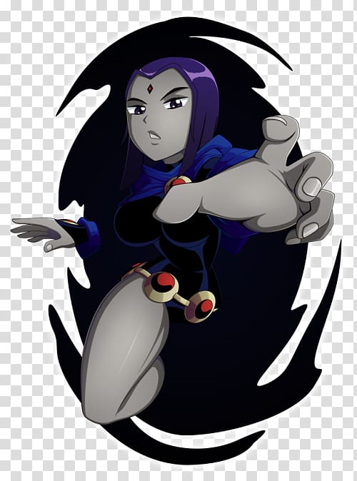 Raven DC Comics Teen Titans Superhero, raven transparent background PNG clipart