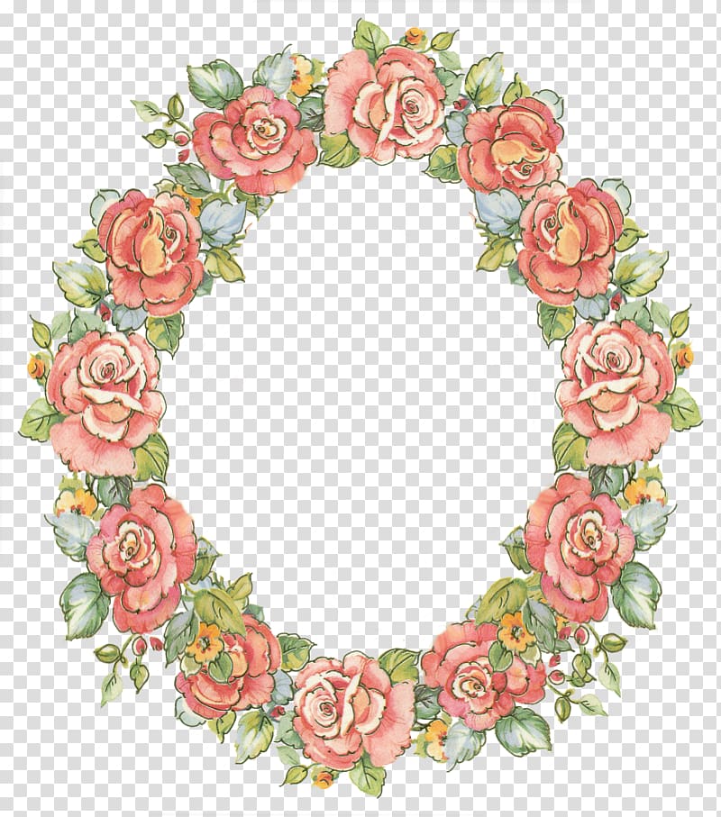 Frames Rose Flower , Sarawati transparent background PNG clipart