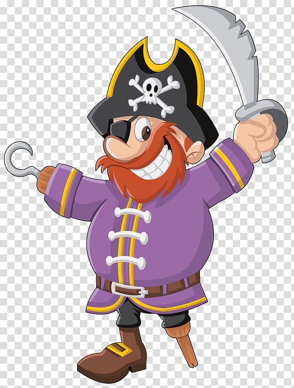 pirate artwork, Drawing Piracy Illustration, Cartoon pirates transparent background PNG clipart
