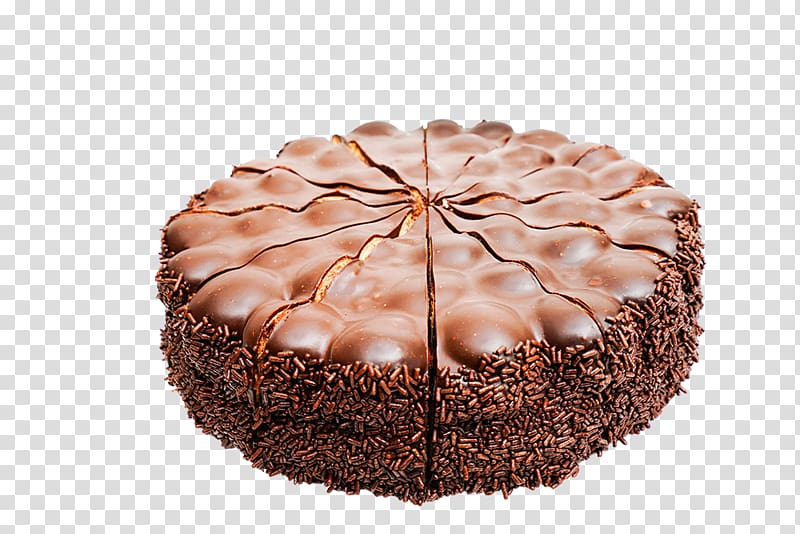 German chocolate cake Sachertorte Chocolate brownie Profiterole, chocolate cake transparent background PNG clipart