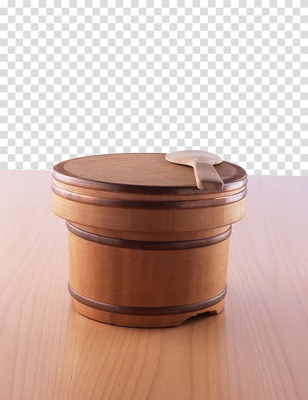 Cooked rice Bucket, A bucket of rice transparent background PNG clipart
