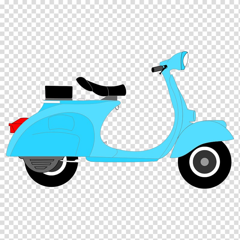 blue motor scooter , Scooter Moped Motorcycle Vespa , vespa transparent background PNG clipart