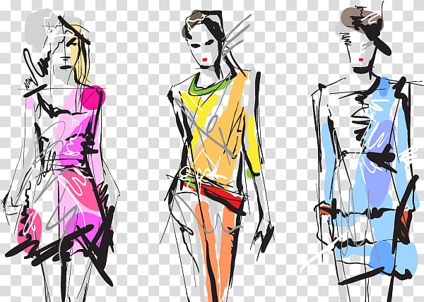 female , Fashion show Fashion illustration Fashion week Model, fashion runway transparent background PNG clipart