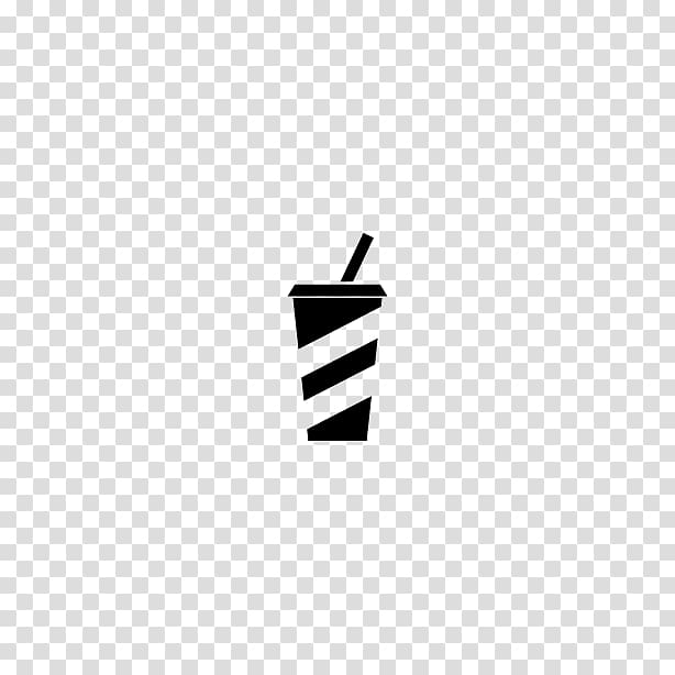 White Logo Black Brand, soft drink transparent background PNG clipart