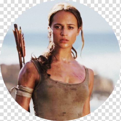 Rise of the Tomb Raider Alicia Vikander Lara Croft Film, ALICIA VIKANDER transparent background PNG clipart