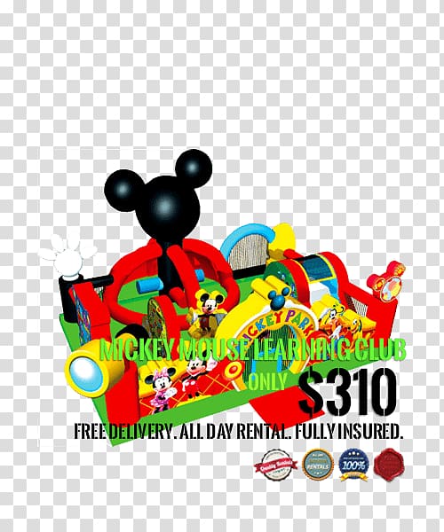 Mickey Mouse Minnie Mouse Inflatable Bouncers Goofy House, mickey mouse transparent background PNG clipart