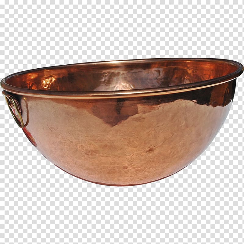 Bowl Metal Tableware Copper Brown, bowl transparent background PNG clipart
