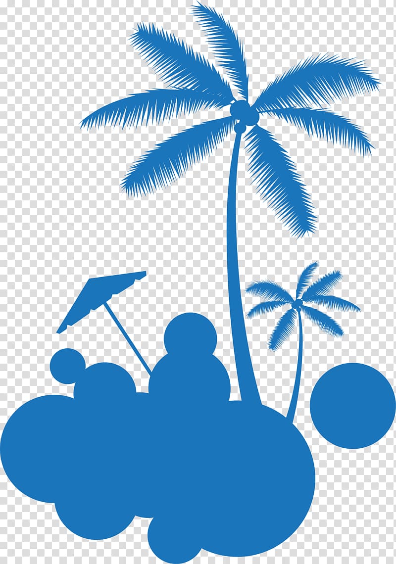 Coconut Tree Euclidean , Little fresh blue coconut tree transparent background PNG clipart